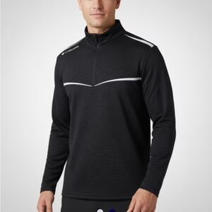 Columbia Men's Black and Grey Performance Top